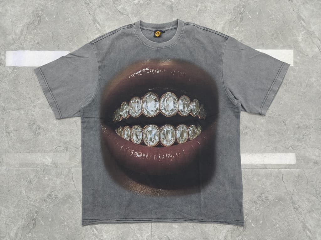Grill Tee Mens | Grey