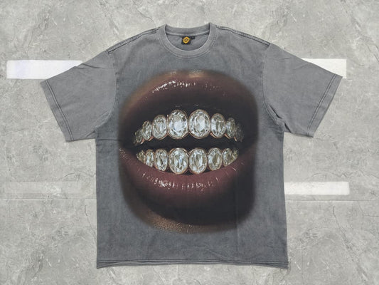 Grill Tee Mens | Grey